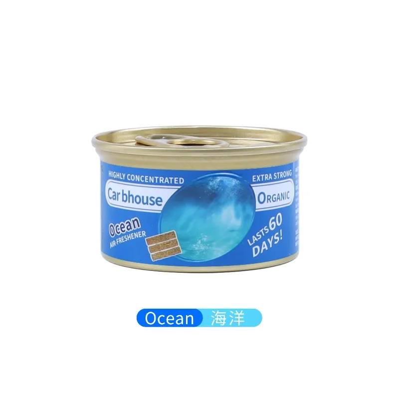 Wooden Block Car Air Fresheners with Long Lasting Freshness 1.5 OZ Spill Proof Can for Auto Home New Car Scent