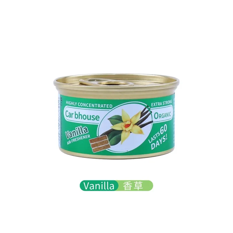 Wooden Block Car Air Fresheners with Long Lasting Freshness 1.5 OZ Spill Proof Can for Auto Home New Car Scent