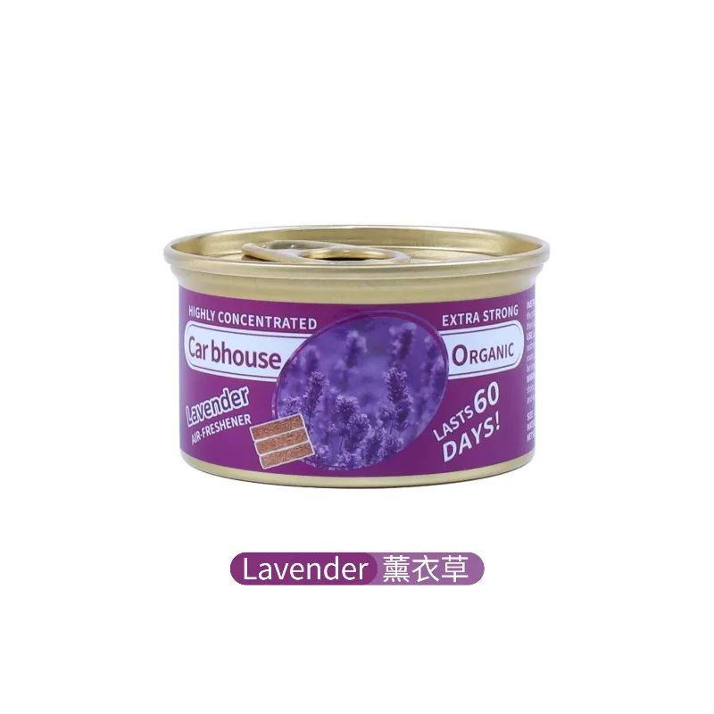 Wooden Block Car Air Fresheners with Long Lasting Freshness 1.5 OZ Spill Proof Can for Auto Home New Car Scent