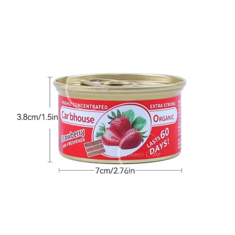 Wooden Block Car Air Fresheners with Long Lasting Freshness 1.5 OZ Spill Proof Can for Auto Home New Car Scent