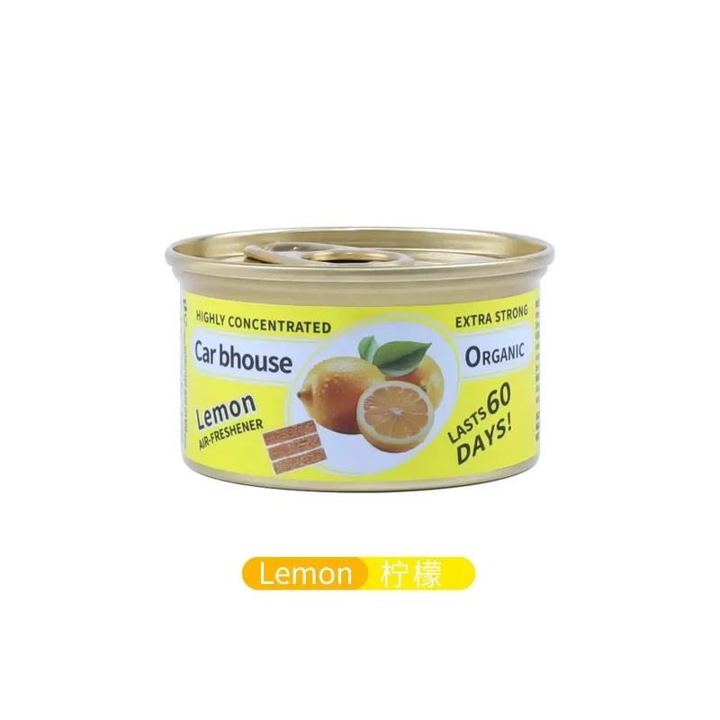 Wooden Block Car Air Fresheners with Long Lasting Freshness 1.5 OZ Spill Proof Can for Auto Home New Car Scent