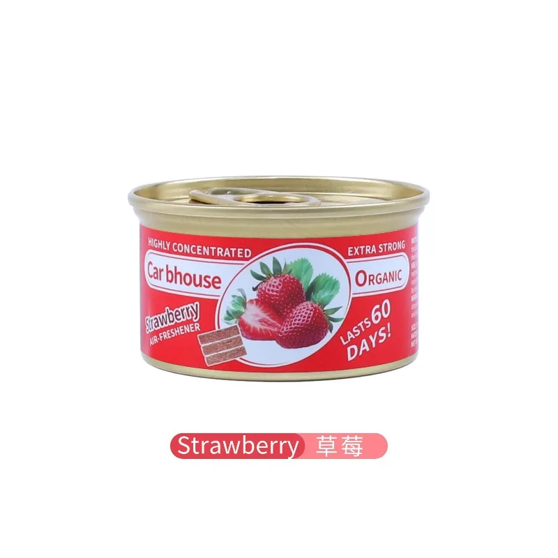 Wooden Block Car Air Fresheners with Long Lasting Freshness 1.5 OZ Spill Proof Can for Auto Home New Car Scent