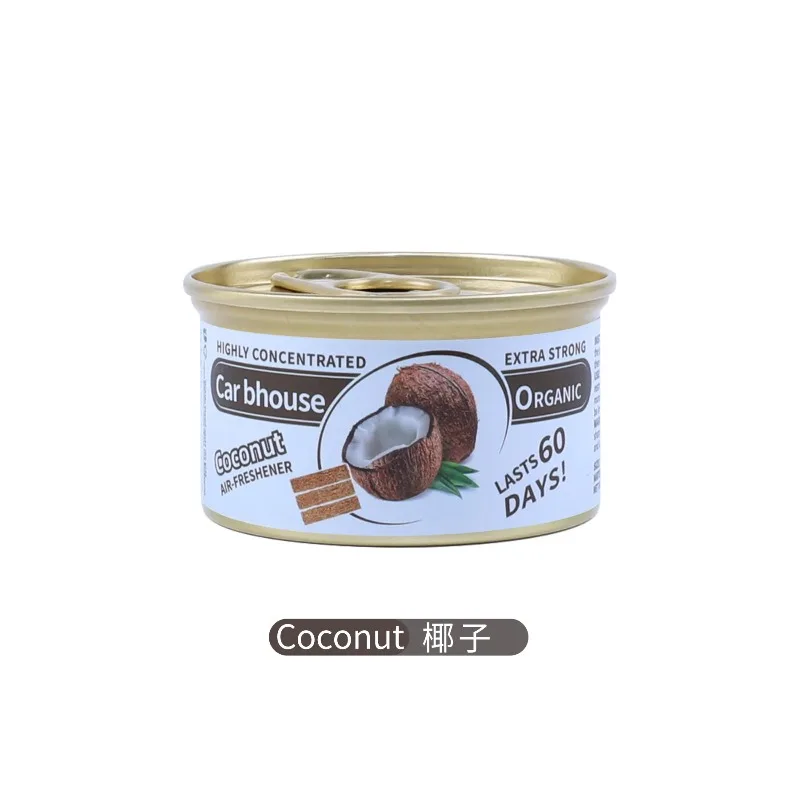 Wooden Block Car Air Fresheners with Long Lasting Freshness 1.5 OZ Spill Proof Can for Auto Home New Car Scent